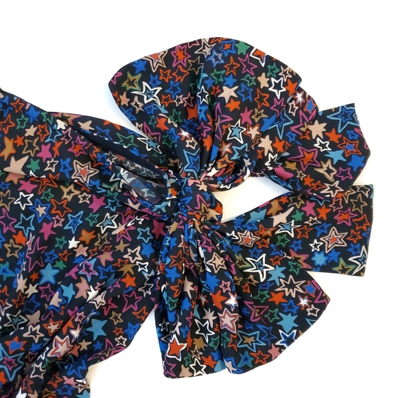 J. Crew Kaleidescope Star Print Blouse NEW - Picture 4 of 6